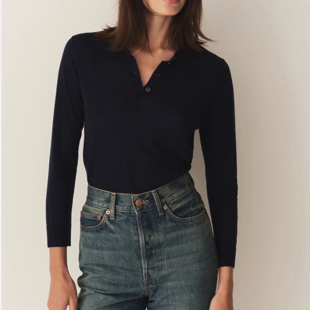 NWT Doen Knit Albany Henley